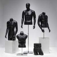 Sportbekleidung Herren Schaufenstermodell Halbkörper-Schaufensterpuppe mit Ständer Hochwertiges FRP-Material Unterwäsche-Präsentationsständer