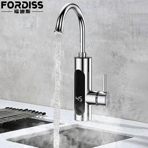 Robinet de cuisine instantané pour chauffe-eau électrique Robinet de cuisine, chauffage électrique sans réservoir avec mélangeur d'eau froide et chaude - Product Image 1