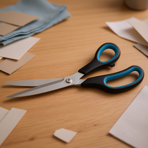 Ciseaux en acier inoxydable 8 pouces, coupe de précision pour papier et tissu - Product Image 3