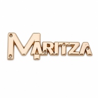 Plaque en aluminium personnalisée avec logo gravé, logo métallique pour vêtements et accessoires, avec vis de fixation, épaisseur personnalisée, emballage de marque de mode