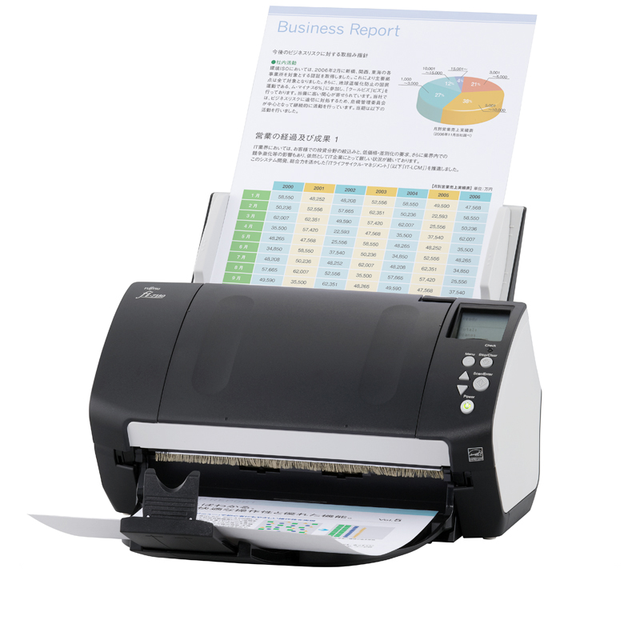 Fujitsu Fi-7180 USB 2.0 Office Scanner Duplex Sheet-Fed ADF Document Scanner