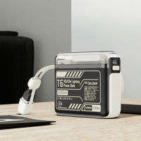 Prix usine nouveauté coque transparente double câbles PD20W Quik charge 10000mAh chargeur Portable de banque d'alimentation sans fil