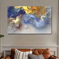 Décor moderne pour salon | Affiche d'art numérique | Peintures sur toile de décoration de maison contemporaine