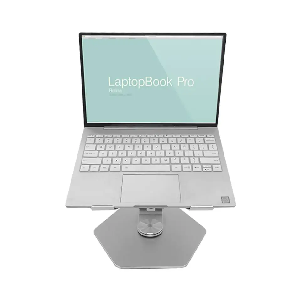 Desain Baru Ergonomis Lipat Desain Dapat Diputar Portabel Laptop Kantor Berdiri Di Aluminium Laptop Berdiri Meja