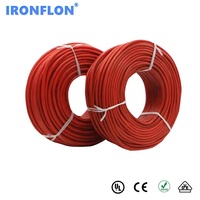 Haute température chauffage étanche fil multicœur fil électrique fils de câble en caoutchouc de Silicone 18 20 22 AWG
