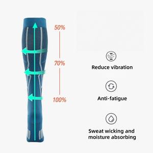 Calcetines de Compresión hasta la Rodilla con Logotipo Personalizado para Hombre y Mujer, para Correr, Ciclismo, Deportes, Calcetines de Soporte Deportivo, Calcetines de Presión para Deportes al Aire Libre - Product Image 3