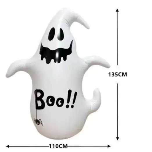 Inflatable white ghost (without lights)