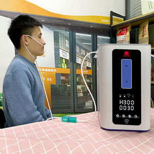 900 ML/Min Equipo de generación de gas 600ml HHO Máquina de inhalación de hidrógeno <span class=keywords><strong>y</strong></span> oxígeno de hidrógeno de 300ml - Product Image 1