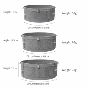 Ceinture porte-dossard légère et respirante en tricot élastique pour course, marathon, triathlon, avec pochette <span class=keywords><strong>de</strong></span> rangement pour la <span class=keywords><strong>taille</strong></span> - Product Image 3
