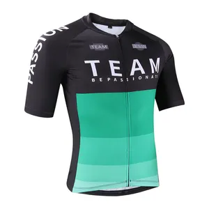 Toptan oem bisiklet nefes gömlek yol bisikleti Jersey hızlı kuru erkek bisiklet forması