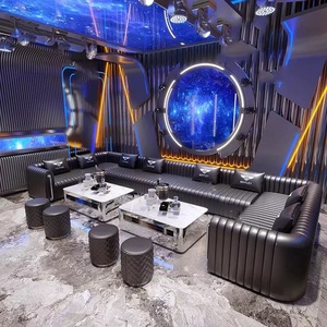 Muebles de Salón en Forma de U para Club Nocturno, KTV, Karaoke, <span class=keywords><strong>Restaurante</strong></span>, Salón de Hookah para <span class=keywords><strong>Casino</strong></span> - Product Image 4
