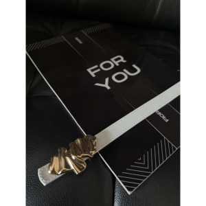 เข็มขัดโลหะสำหรับผู้หญิง ดีไซน์สวยเก๋ หัวเข็มขัดอัลลอยด์ ขนาดมาตรฐาน เครื่องประดับแฟชั่น - Product Image 2