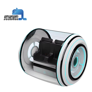 9D VR 실내 2 인승 우주선 전투 차량 시뮬레이터 천둥 게임 장비 제작 금속 플라스틱 JiaYi JY-TYC2S CE - Product Image 1