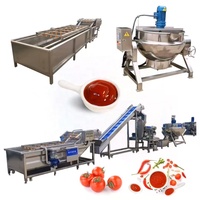 Ligne de production de sauce tomate et de miel entièrement automatique multifonctionnelle à grande vitesse