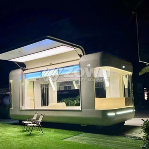 Chariot alimentaire électrique robuste avec aménagement de zone de cuisson personnalisé, kiosque de vente mobile pour vendeur ambulant, nouveau projet de démarrage - Product Image 4