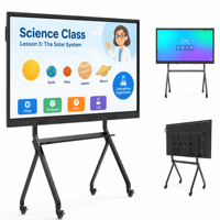 Pizarras Interactivas Inteligentes con IA de 55, 65, 75, 86 y 98 Pulgadas, 4K, Google EDLA, para Enseñanza, Fabricadas en China, OEM/ODM, en Venta