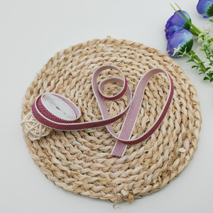 Bande élastique en tissu jacquard avec logo personnalisé HH4K, ruban de 13 mm pour bretelles de vêtements féminins et sous-vêtements - Product Image 3