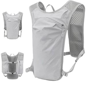 Sac à dos d'hydratation ultra-léger et imperméable en polyester, nouveau style, avec logo personnalisé, pour course de marathon, course à pied et sport, à double bandoulière - Product Image 1