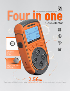 Multi gás combustível portátil detector H2S CO O2 alarme monóxido de carbono detector gás natural analisador de oxigênio H2S <span class=keywords><strong>LEL</strong></span> - Product Image 4