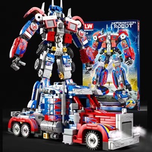 Kit de Construcción de Robot Mecha Gigante OEM de Alta Dificultad - Modelo de Mecha Transformable, Bloques Compatibles, Regalo <span class=keywords><strong>para</strong></span> Niños - Product Image 3
