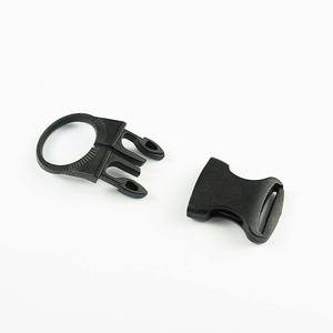 Hebilla de plástico ajustable de 25 mm de diámetro interior, color negro, para mochila, soporte para botella de agua, uso en exteriores - Product Image 2
