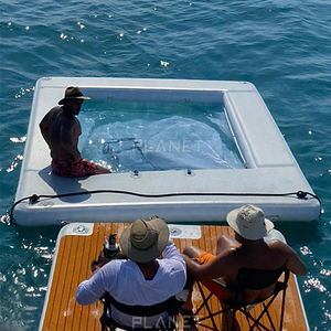 Vendita Calda Piscina Galleggiante Gonfiabile Da Mare Oceano Per Yacht Piscina Gonfiabile Con Rete - Product Image 2