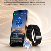 JCVital V8 V8B V8C SDK API OEM ODM Bracelet Intelligent de Suivi de Santé avec Analyse des Données, Apprentissage Profond et Outils d'Insight, Vente en Gros CE FCC Rohs