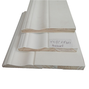 Trắng skriting dòng rắn gỗ ván chân tường trắng cơ sở - Product Image 3