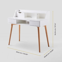 Nouvelle conception, vente chaude, table d'étude en bois de haute qualité pour enfants, bureau d'ordinateur, table de bureau
