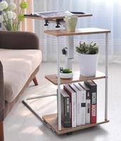 Table d'ordinateur portable élévatrice simple et moderne pour lit, bureau de chevet mobile pliant, table d'appoint, bureau d'ordinateur multifonctionnel pour chevet