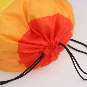 Custom Logo String Back Pack Cinch Sack Waterproof Gym Bags <b>Drawstring</b> Advertising <b>Backpack</b> - Product Image 3