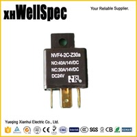 Relay 12 Volt Tomzn NVF4-2C-Z30a 24VDC 1Z 5PIN NO 40A 14VDC NC 30A 14VDC