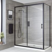 Cadre en aluminium de boîtier de cabine de douche moderne et élégant