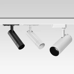 Lampe <span class=keywords><strong>sur</strong></span> <span class=keywords><strong>rail</strong></span> LED COB 12W en aluminium, moderne, de haute qualité, à intensité variable, pour hôtels, magasins de vêtements et éclairage ponctuel - Product Image 1