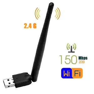 Factory Price 150Mbps WiFi Adapter Network Card Portable Mini USB Adapter