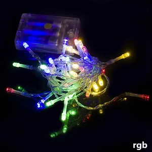 Multicolor AAA Battery Powered 3M 20 LED Christmas Twinkle Fairy Mini String Lights