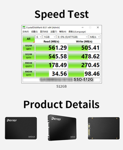 High Quality 64GB 128GB 256GB 512GB 1TB <b>2TB</b> Internal Solid State Disk 512GB Hard Drive 3 2.5 Inch Laptop Desktop PC SSD 1tb Lapt - Product Image 3