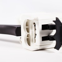 Pistolet distributeur de mélange dentaire, en caoutchouc Silicone, Impression,