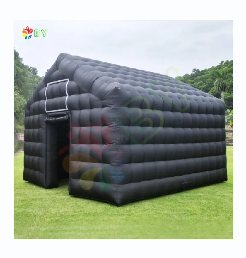 Campo de tiro inflable de buena calidad de gran oferta BOYAN, tienda deportiva inflable con protección UV personalizada