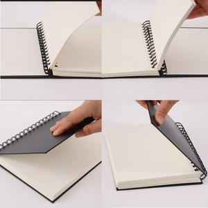 FOSKA Fournitures de <span class=keywords><strong>dessin</strong></span> polyvalentes, surface sans acide, 80 <span class=keywords><strong>feuilles</strong></span>, 110 g/m², papier à <span class=keywords><strong>dessin</strong></span> de qualité supérieure, carnet de croquis en spirale pour enfants et adultes - Product Image 6