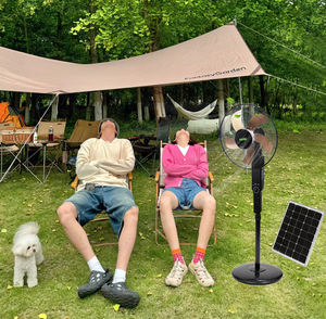 Ventilateur sur pied 16 pouces Dc Ac Ventilateur <span class=keywords><strong>solaire</strong></span> sur pied rechargeable pour la maison Bureau Chambre Marché Ménage - Product Image 6