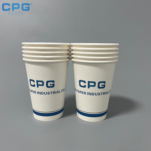 Gobelets en papier de haute qualité en gros, gobelets personnalisés avec logo imprimé pour les banques et les services financiers - Product Image 4