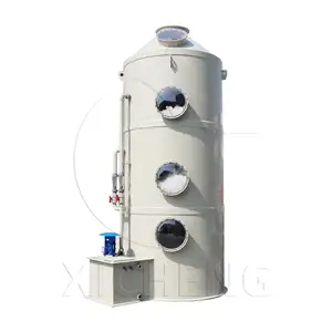 Industrial hepa air scrubber purifier H2S NH3 purification and deodorization wet scrubber equipment