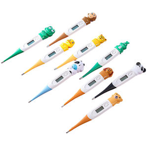 Termômetro do corpo elétrico do preço médico de Digitas Termômetros veterinários dos dispositivos monitoração Digitas com sonda flexível e ponta - Product Image 3