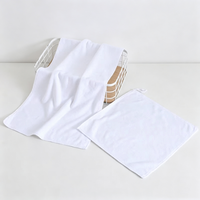 Serviettes en gros pour hôtel, salon de coiffure, spa, salon de beauté, ensemble de serviettes pour le visage et les mains avec logo personnalisé
