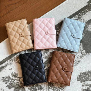 Porta Pasaportes Personalizado con Logotipo, Funda de Cuero Saffiano PU para Viajes de Negocios - Product Image 1