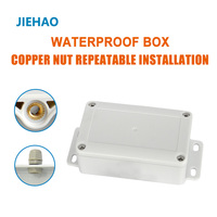Boîtier de jonction en plastique ABS avec oreilles de fixation, étanche IP68, pour connexion extérieure souterraine