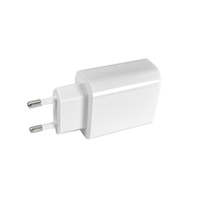 Chargeur mural électrique GaN Super Rapide 35W PD Type-C Ignifuge avec protection OVP/SCP/OTP pour Mobile/Tablette/iPad/