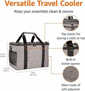 Bolsa Térmica/Isotérmica/Plegable de Alta Resistencia, Hecha a Medida, la Más Vendida, para Mantener Frío los Alimentos, Ideal para Entrega de Comida - Product Image 3