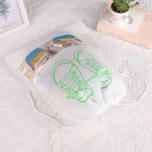 Sacs <span class=keywords><strong>de</strong></span> rangement et housses <span class=keywords><strong>de</strong></span> protection pour chaussures en tissu non tissé épaissi avec cordon <span class=keywords><strong>de</strong></span> serrage, anti-poussière et transparents, pour le voyage - Product Image 6